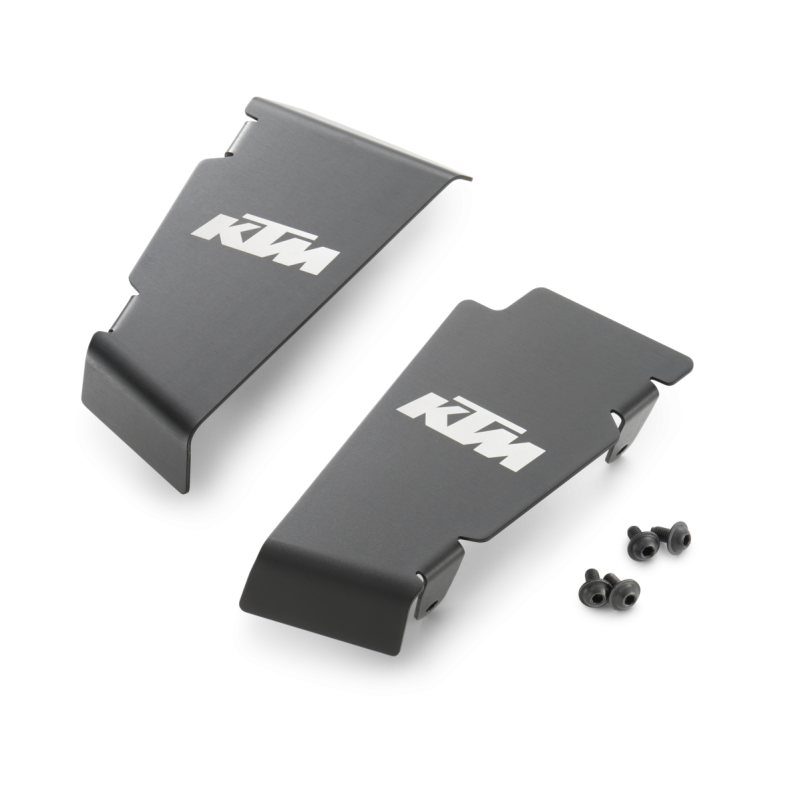 Radiator spoiler set