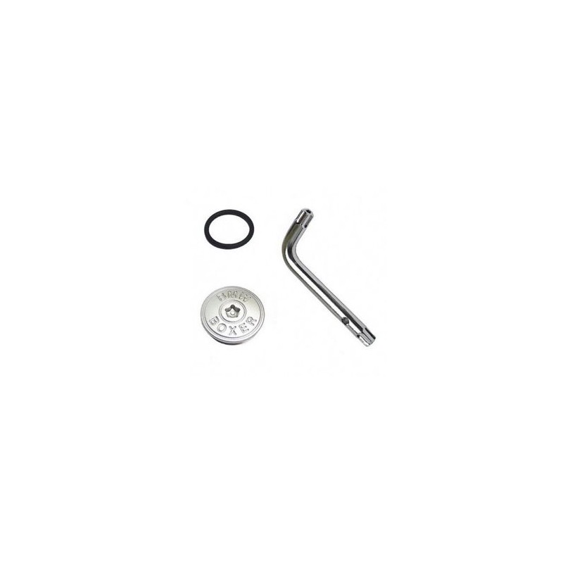 BMW safety screw for oil filler cap
