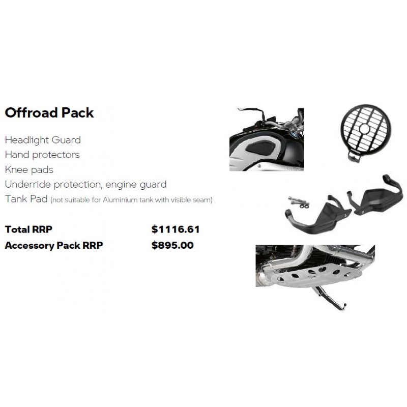 BMW R Nine T Variants Offroad Pack