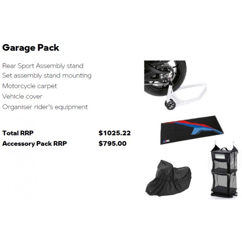 BMW S1000RR Garage Pack
