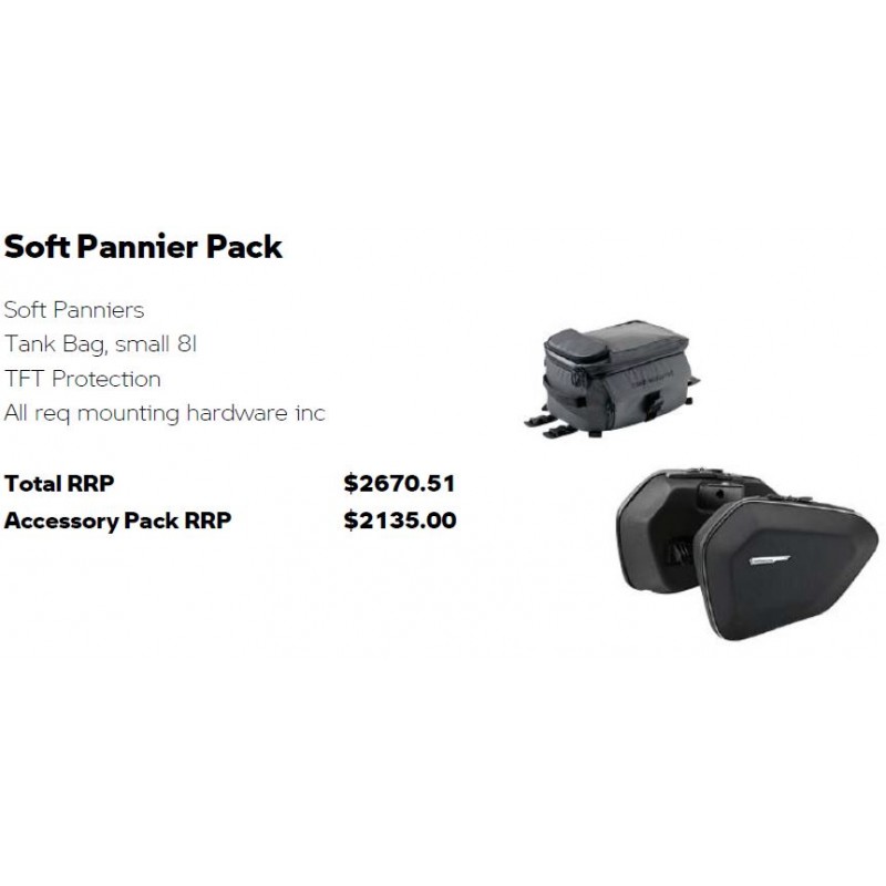 BMW F900XR Soft Pannier Pack