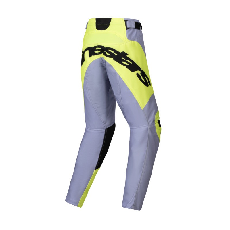 Alpinestars 2025 Youth Racer Veil Pants - Grey/Fluro Yellow