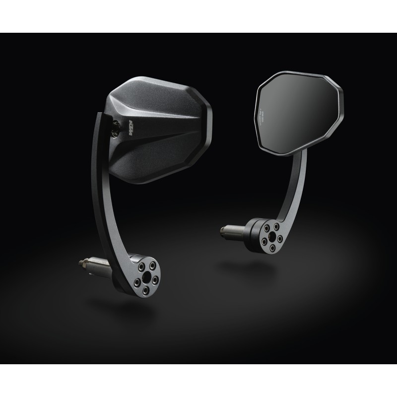 Handlebar end mirror set